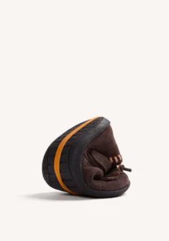 BAILARINAS BAREFOOT CHOCOLATE PIEL