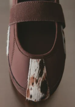 BAILARINAS DEPORTIVAS ESTAMPADO ANIMAL PIEL