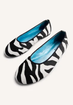 BAILARINAS PIEL ESTAMPADO ANIMAL CHOKIO