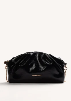 BOLSO BANDOLERA NEGRO EFECTO ARRUGADO