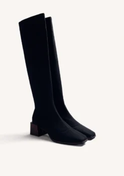 BOTAS ALTAS NEGRO ELÁSTICAS