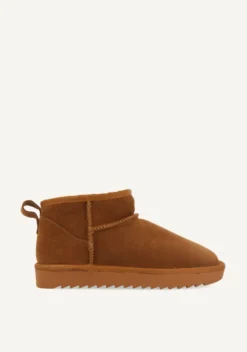 BOTAS AUSTRALIANAS COLOR CUERO DE CAÑA BAJA PARA MUJER BEREK