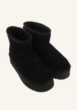 BOTAS AUSTRALIANAS NEGRAS CON PLATAFORMA PARA MUJER BANCROFT