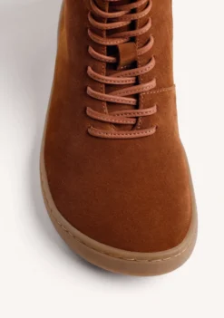 BOTAS BAREFOOT MARRÓN PIEL