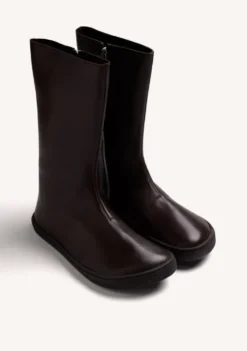 BOTAS BAREFOOT MARRÓN PIEL