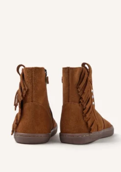 BOTAS BAREFOOT PIEL SERRAJE FLECOS ESTRAL