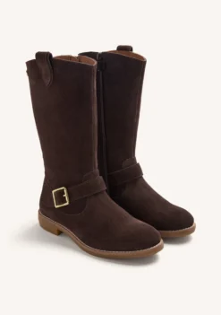 BOTAS CHOCOLATE PIEL CLÁSICAS