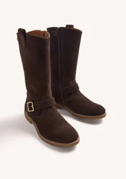 BOTAS CHOCOLATE PIEL CLÁSICAS