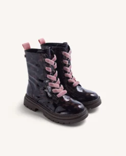 BOTAS MARRÓN CORDONES