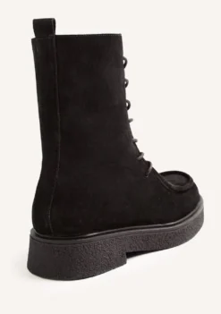 BOTAS MARRON ESTILO MILITAR PIEL