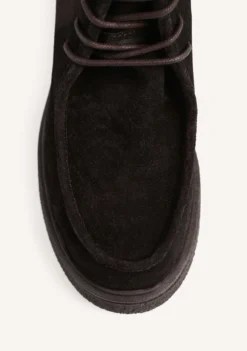 BOTAS MARRON ESTILO MILITAR PIEL