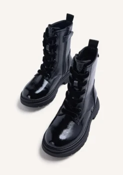 BOTAS NEGRO EFECTO CHAROL
