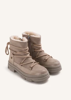 BOTAS OFF-WHITE PIEL