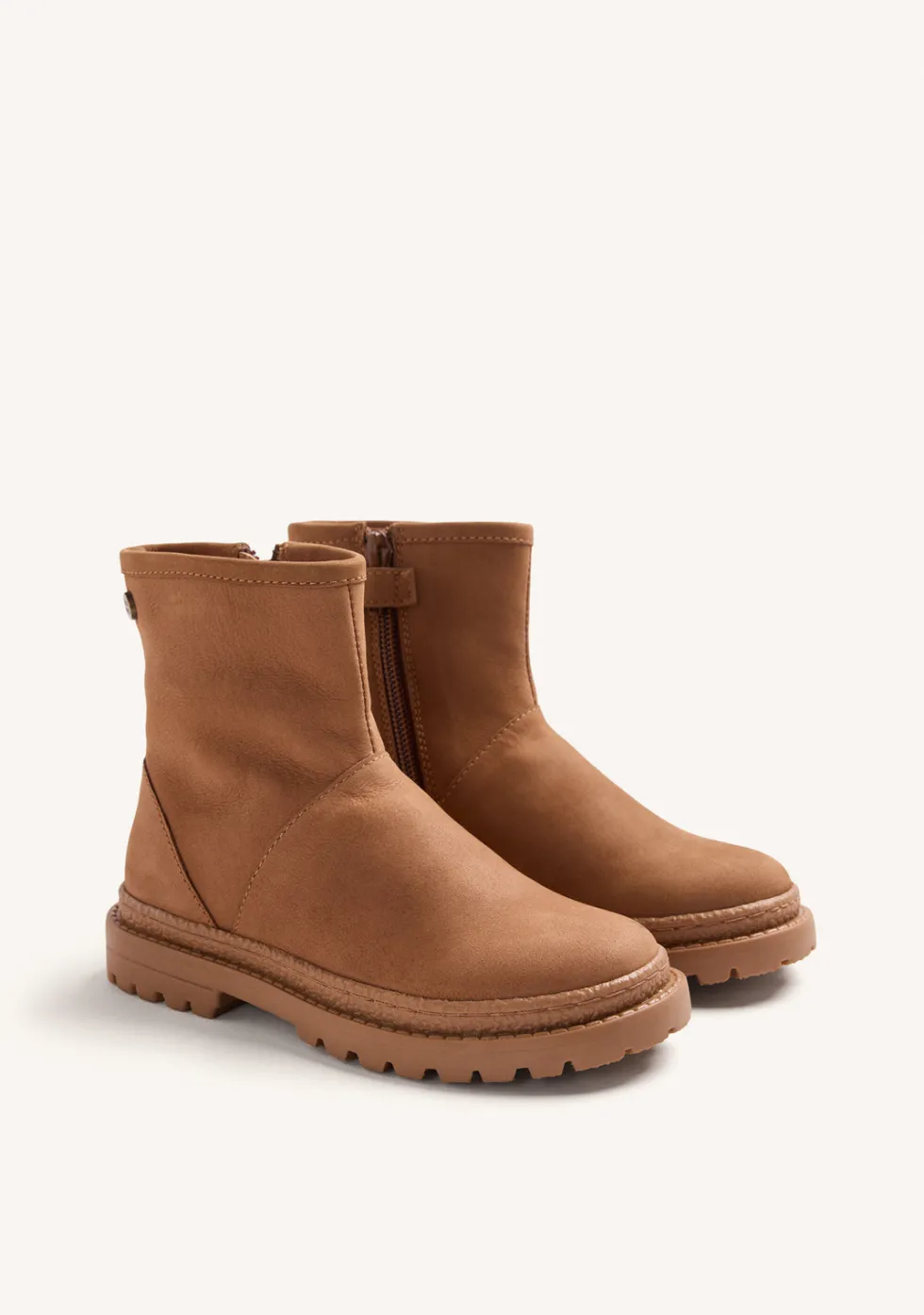 BOTAS PIEL CREMALLERA
