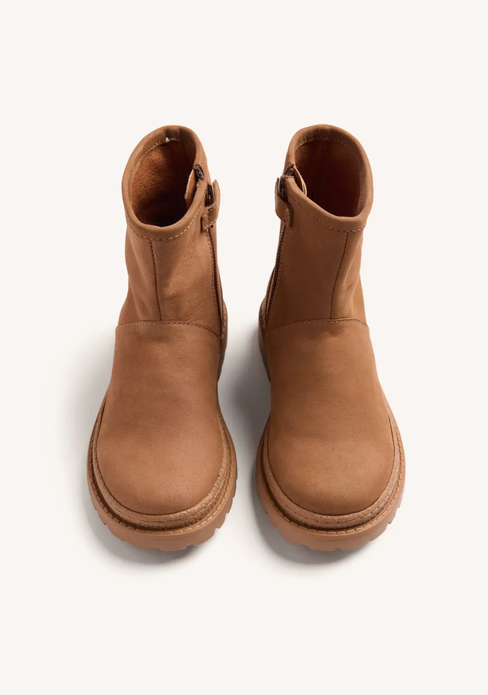 BOTAS PIEL CREMALLERA