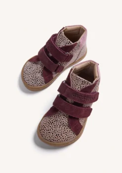 BOTINES BAREFOOT BURDEOS PIEL