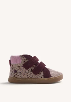 BOTINES BAREFOOT BURDEOS PIEL