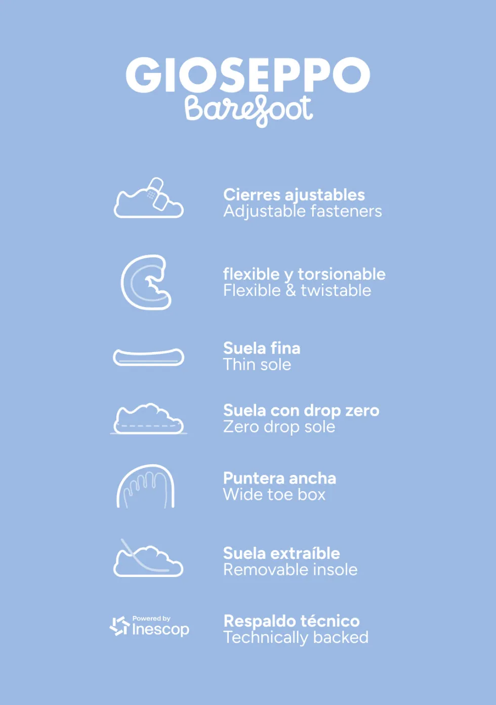 BOTINES BAREFOOT NUDE PIEL