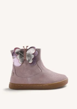 BOTINES BAREFOOT PIEL CON MARIPOSA