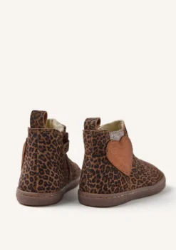 BOTINES BAREFOOT PIEL SERRAJE ESTAMPADO ANIMAL COKATO