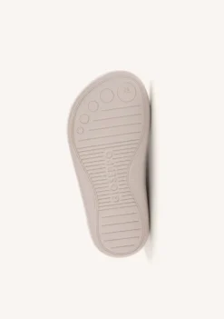 BOTINES BAREFOOT PLATA PIEL METALIZADA