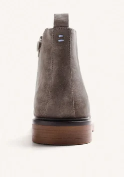 BOTINES CHELSEA TAUPE PIEL