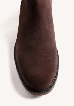BOTINES MARRÓN CHELSEA PIEL