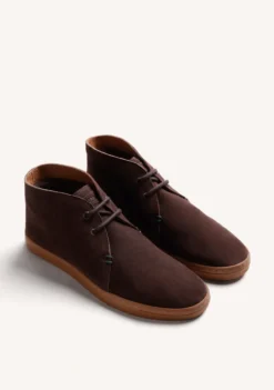 BOTINES MARRÓN PIEL