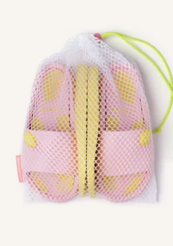 CHANCLAS TIPO PALA ESTAMPADO LIMONES WACONIA