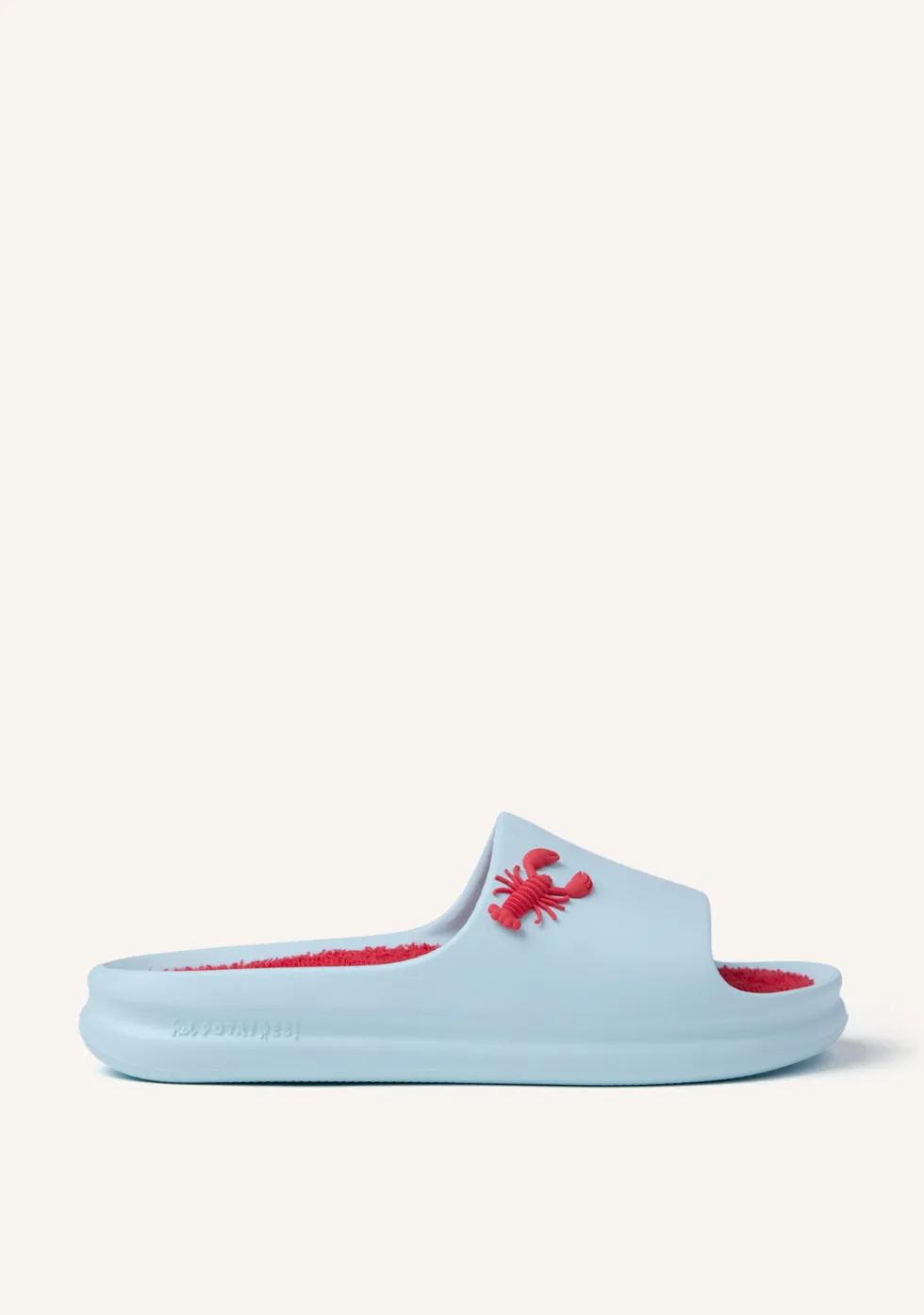 CHANCLAS TIPO PALA ESTAMPADO LANGOSTAS KONDOA