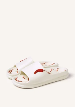 CHANCLAS TIPO PALA ESTAMPADO CHILLIES NAVARINO