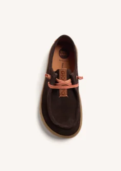 MOCASINES NÁUTICOS BAREFOOT MARRÓN PIEL