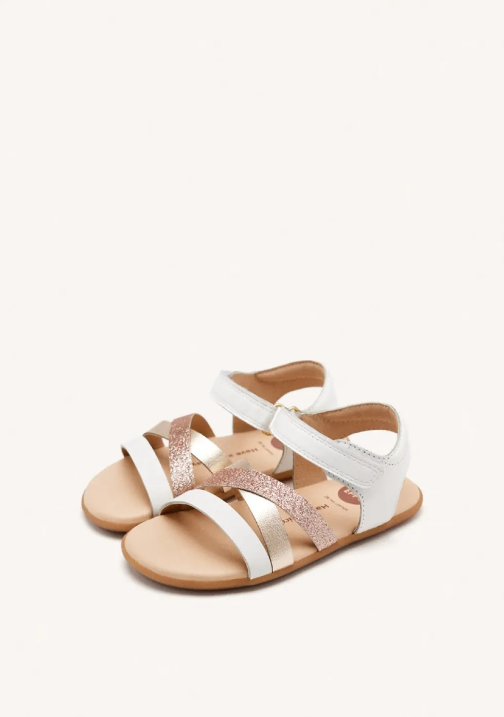 SANDALIAS BAREFOOT BRILLO PIEL BRANFORD