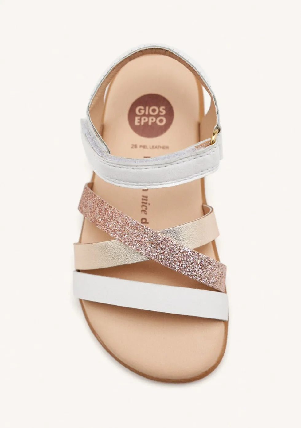 SANDALIAS BAREFOOT BRILLO PIEL BRANFORD