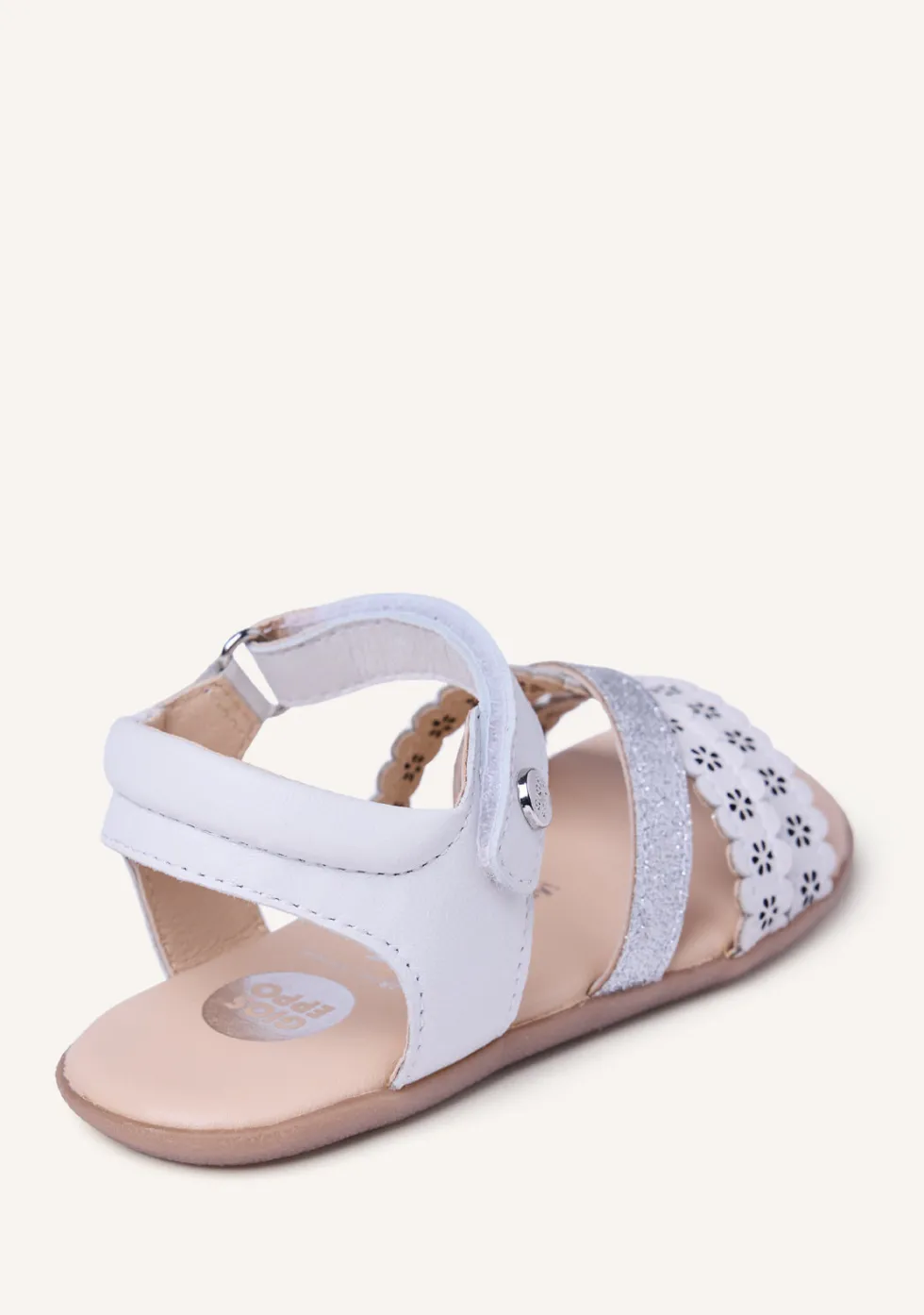 SANDALIAS BAREFOOT PIEL CALADA BRILLO MIKLEUS