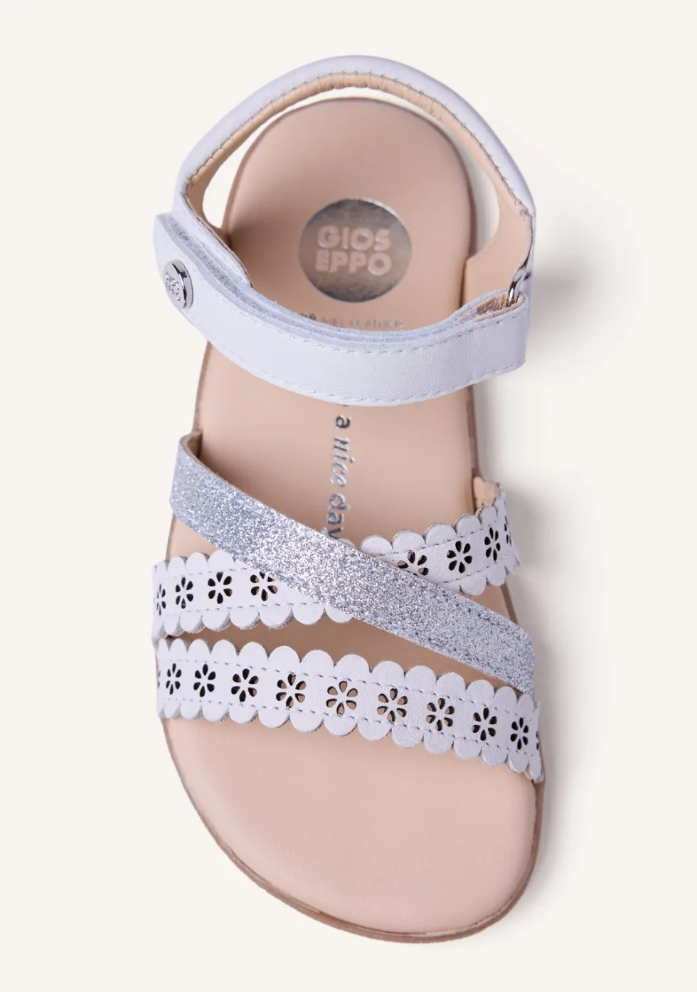 SANDALIAS BAREFOOT PIEL CALADA BRILLO MIKLEUS