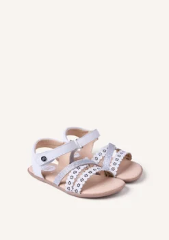 SANDALIAS BAREFOOT PIEL CALADA BRILLO MIKLEUS