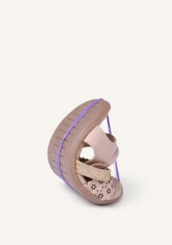 SANDALIAS BAREFOOT PIEL CALADA BRILLO MIKLEUS