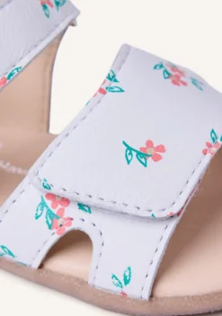 SANDALIAS BAREFOOT PIEL FLORES ARUSHA