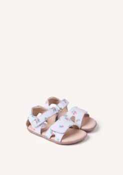 SANDALIAS BAREFOOT PIEL FLORES ARUSHA