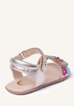 SANDALIAS BAREFOOT PIEL FLORES LOITOK