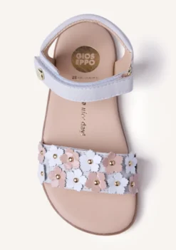 SANDALIAS BAREFOOT PIEL FLORES LOITOK