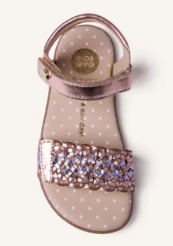 SANDALIAS BAREFOOT PIEL TRENZADA SANDOWN