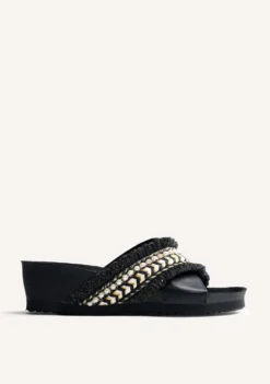 SANDALIAS BIO CUÑA ABALORIOS WADENA