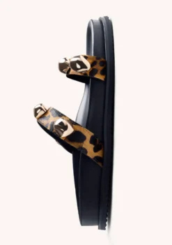 SANDALIAS BIO PIEL ESTAMPADO ANIMAL JOYAS OWENDALE