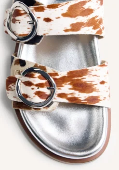 SANDALIAS BIO PIEL ESTAMPADO ANIMAL CARNEY