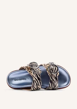 SANDALIAS BIO PIEL ESTAMPADO ANIMAL CARNEY