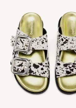SANDALIAS BIO PIEL ESTAMPADO ANIMAL MIFFLIN