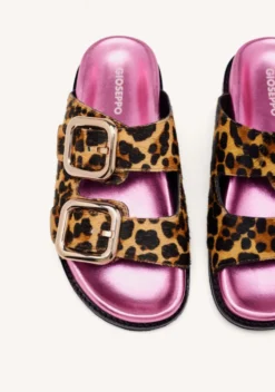 SANDALIAS BIO PIEL ESTAMPADO ANIMAL MIFFLIN