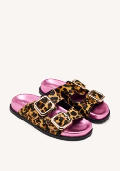 SANDALIAS BIO PIEL ESTAMPADO ANIMAL MIFFLIN